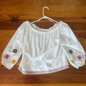 Madewell off-the-shoulder top